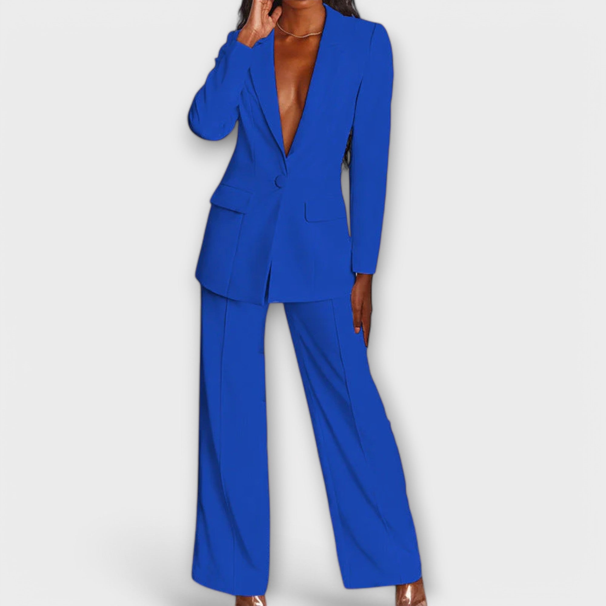 Nerea Chic – Suit Set – Polyester Black UK10 – Office