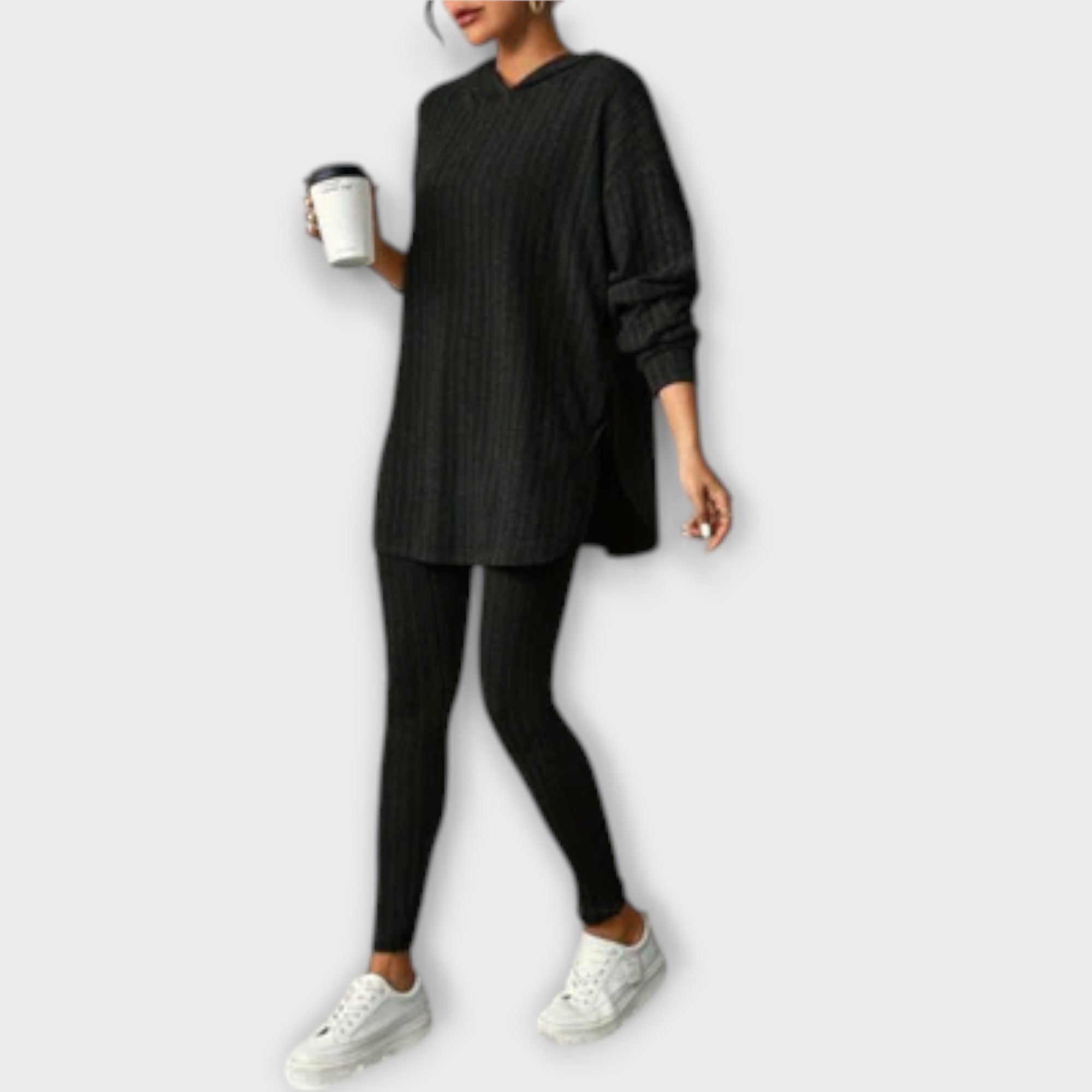 Gabriela Comfort Set Refined Style Top And Trousers