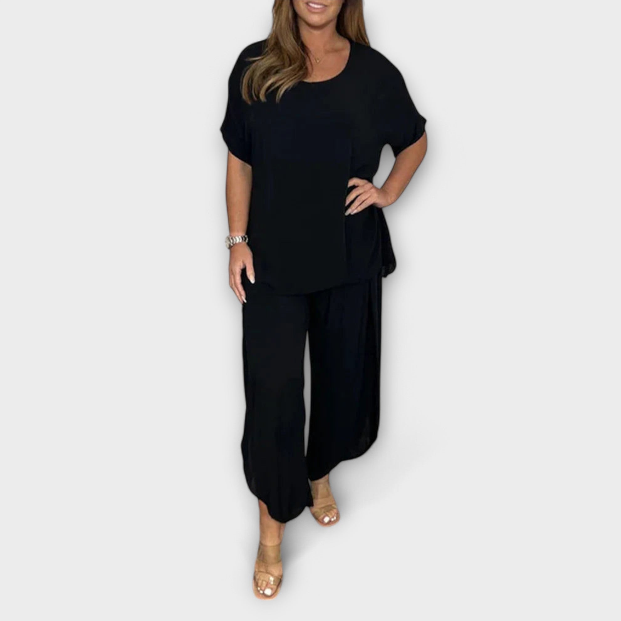 Naiara Versatile Elegance Two Piece Everyday Dress Style