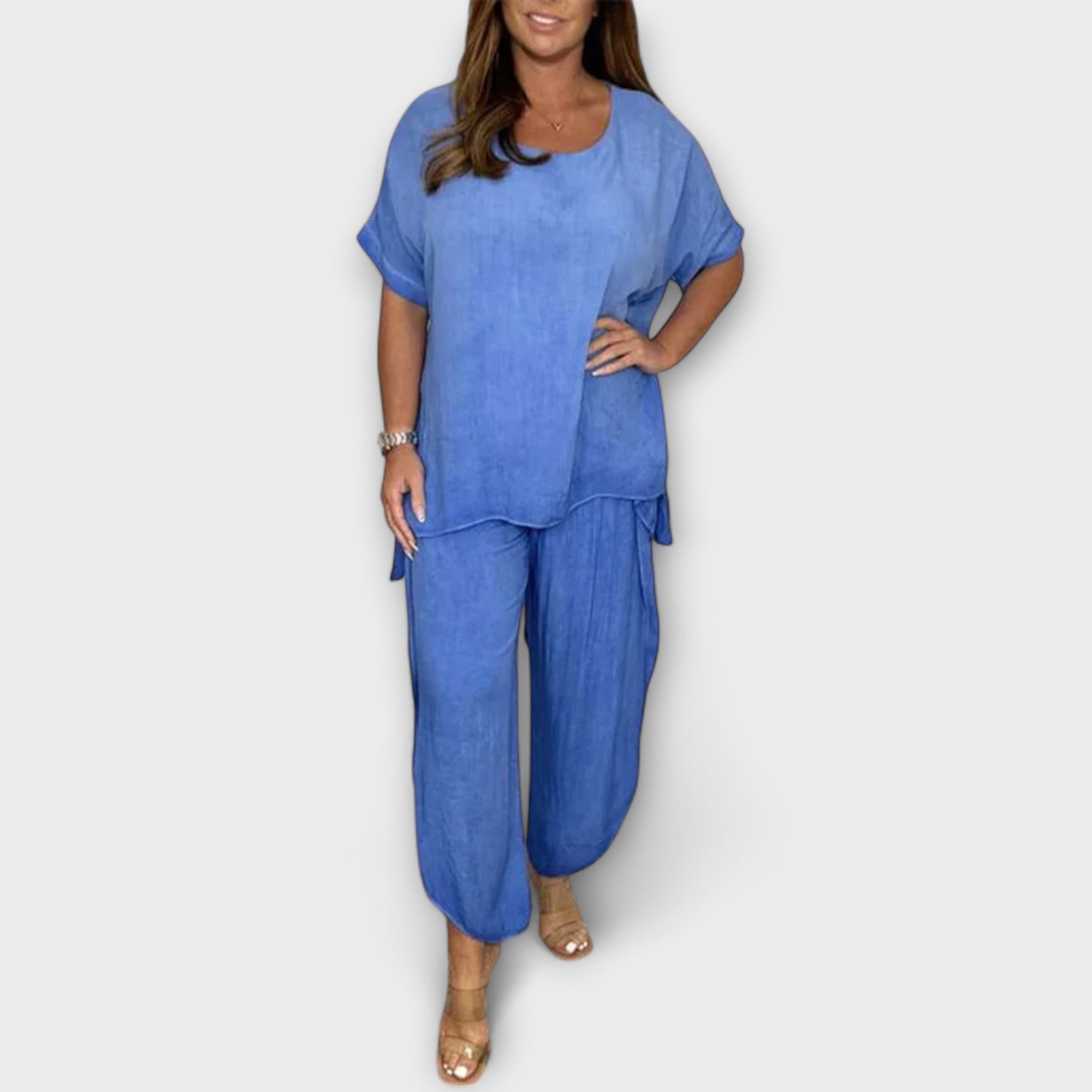 Naiara Versatile Elegance Two Piece Everyday Dress Style