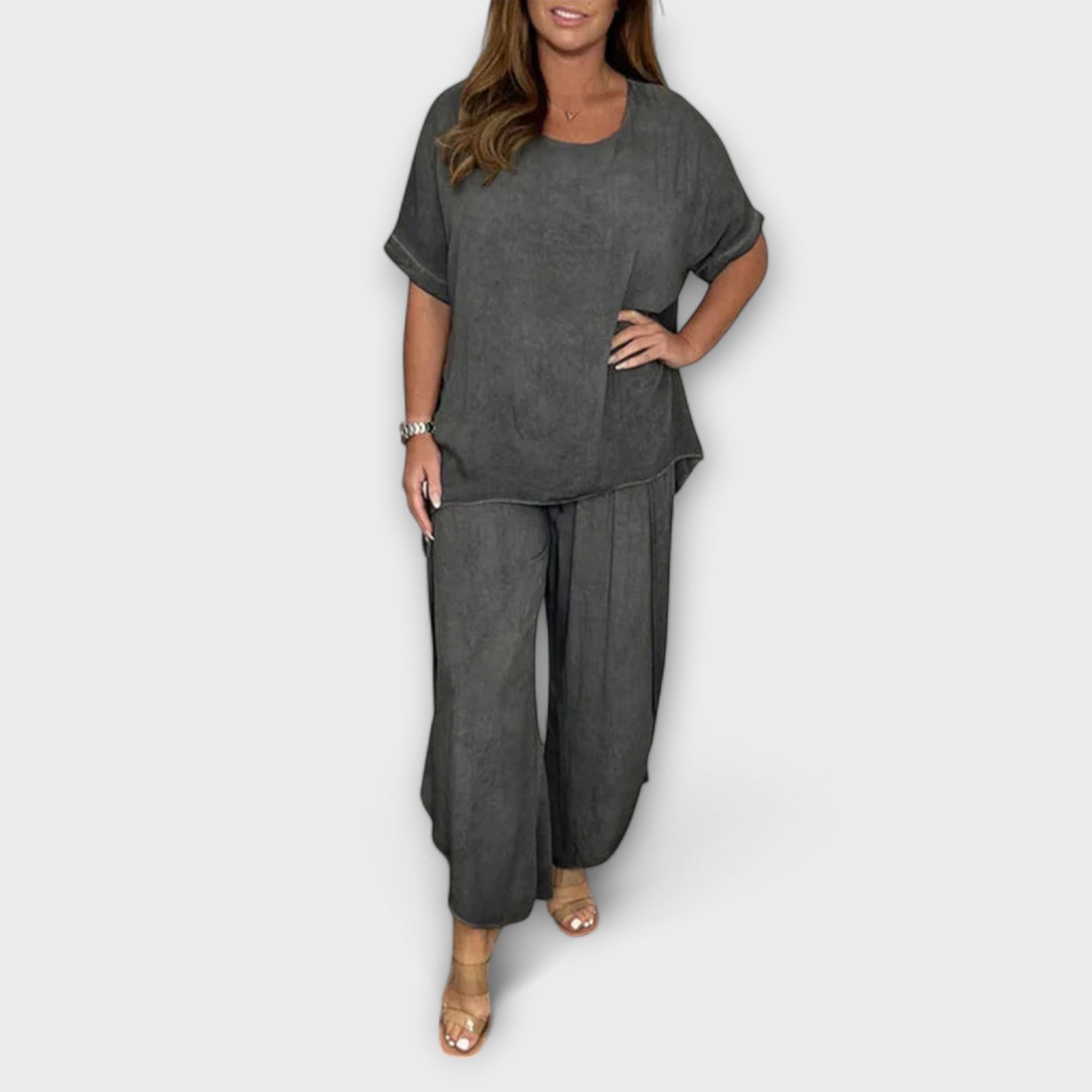 Naiara Versatile Elegance Two Piece Everyday Dress Style