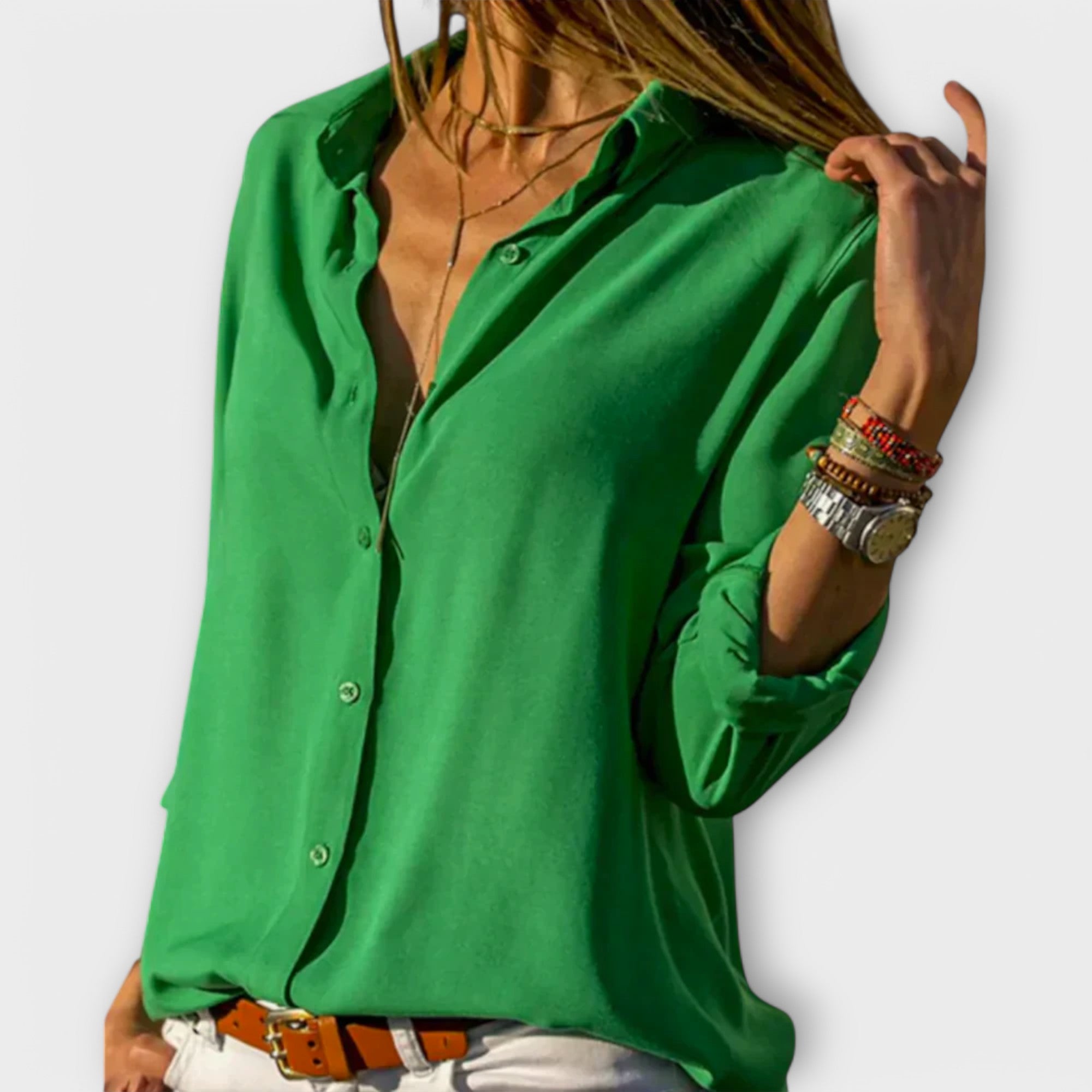 Marisol Blouse Encanto Luminoso Embroidered Lightweight