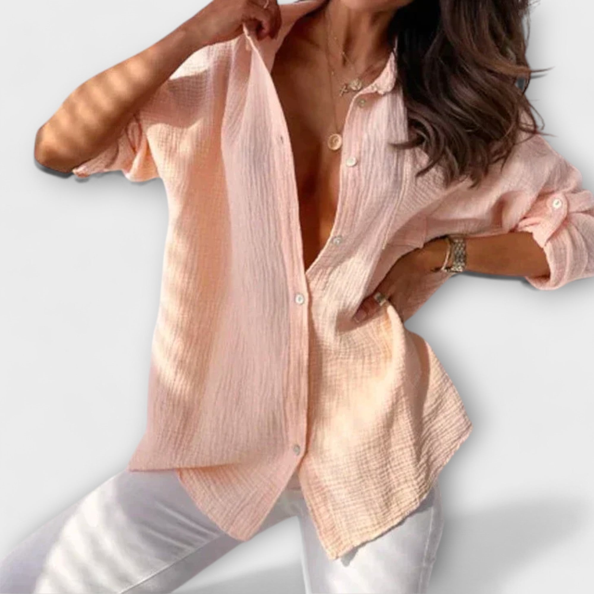 Clara Summer Touch Blouse Womens Lightweight Breathable