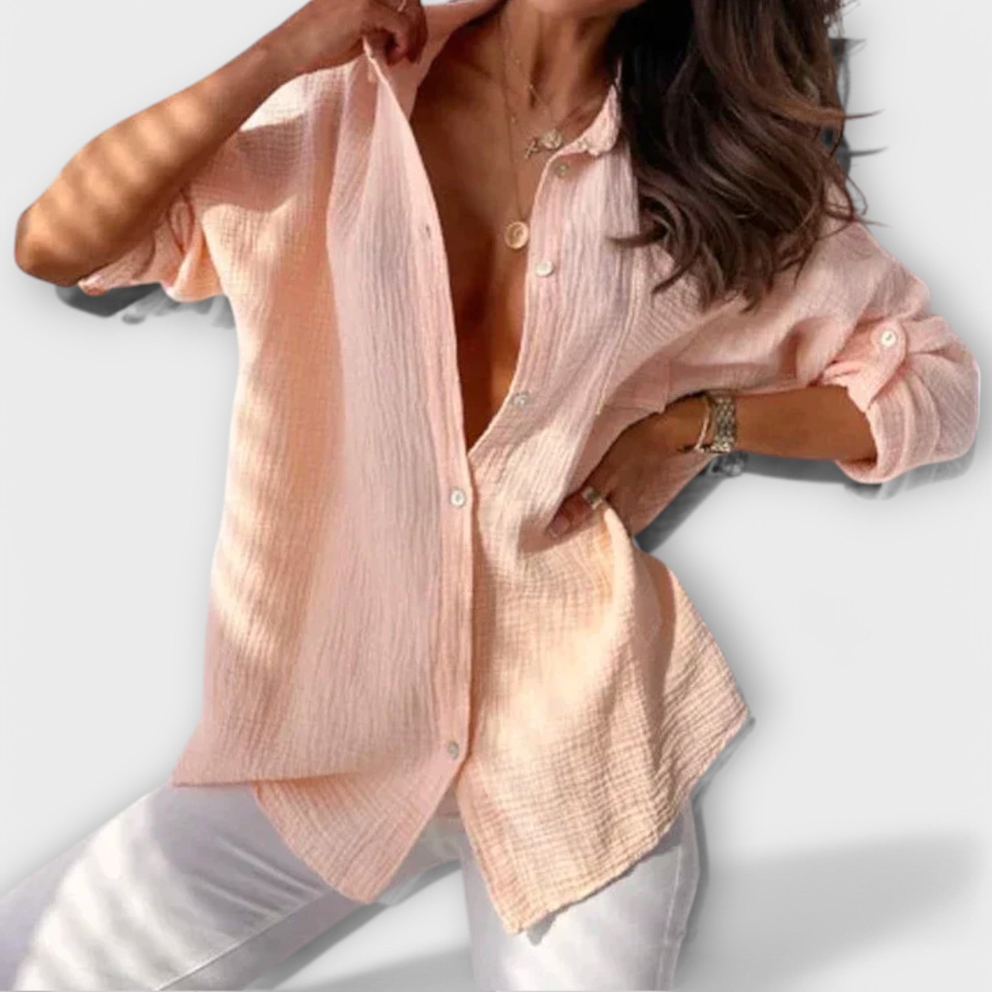 Jimena Colourful Lightweight Blouse For Spring Summer