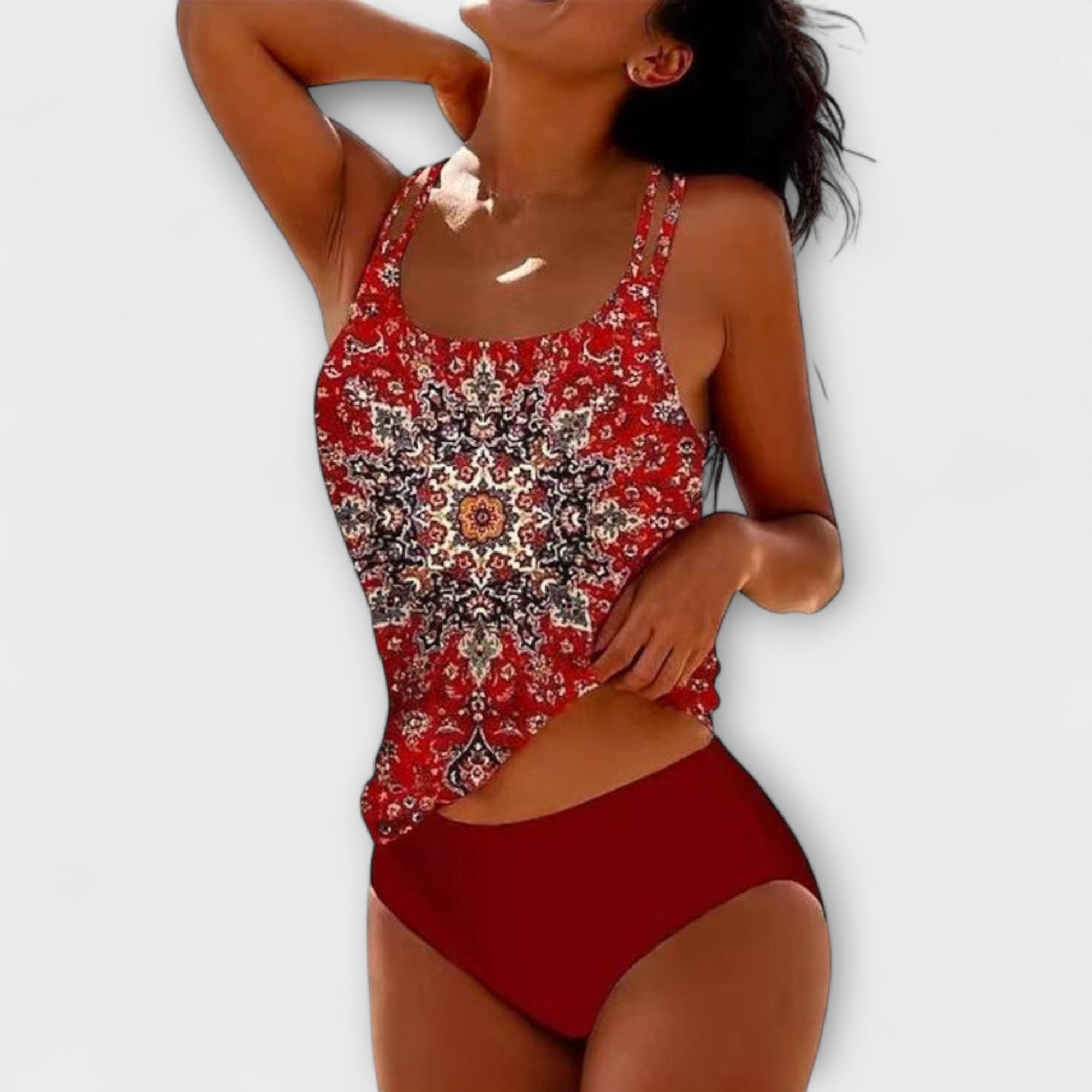 Lina Vibrant Colour Beach Set Elegant Summer Outfit
