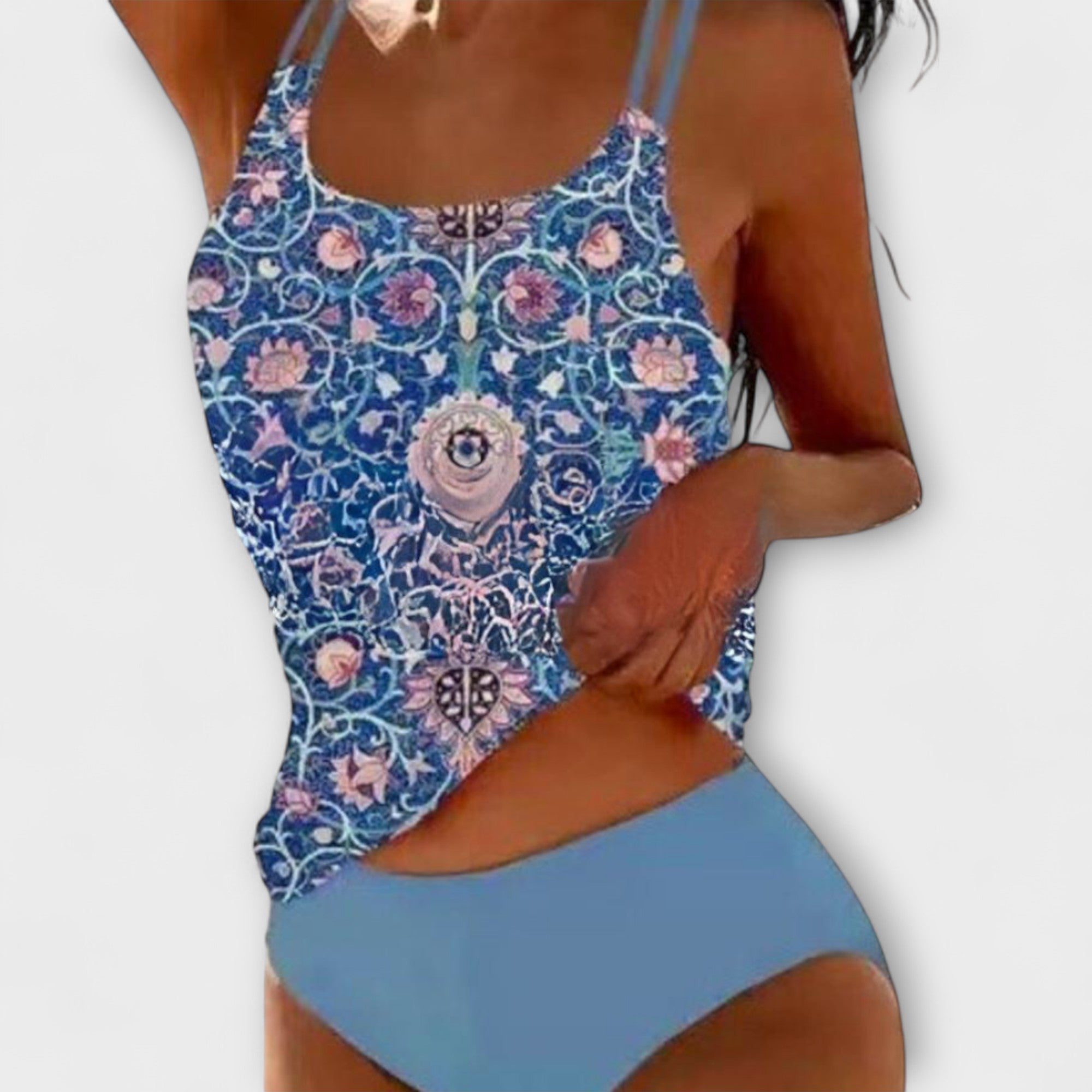 Lina Vibrant Colour Beach Set Elegant Summer Outfit