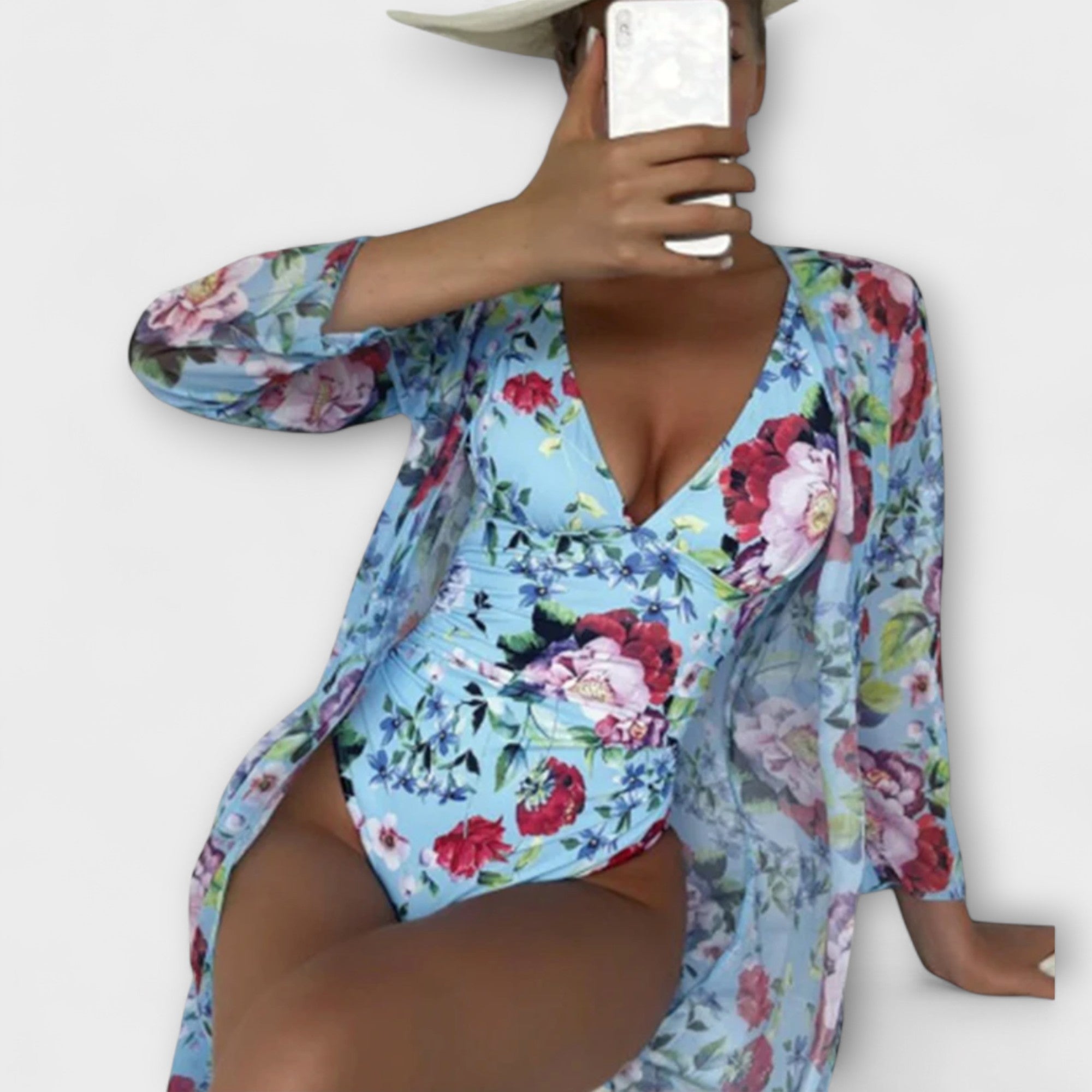 Linnea Elegant Summer Beach Set Sustainable Swimwear