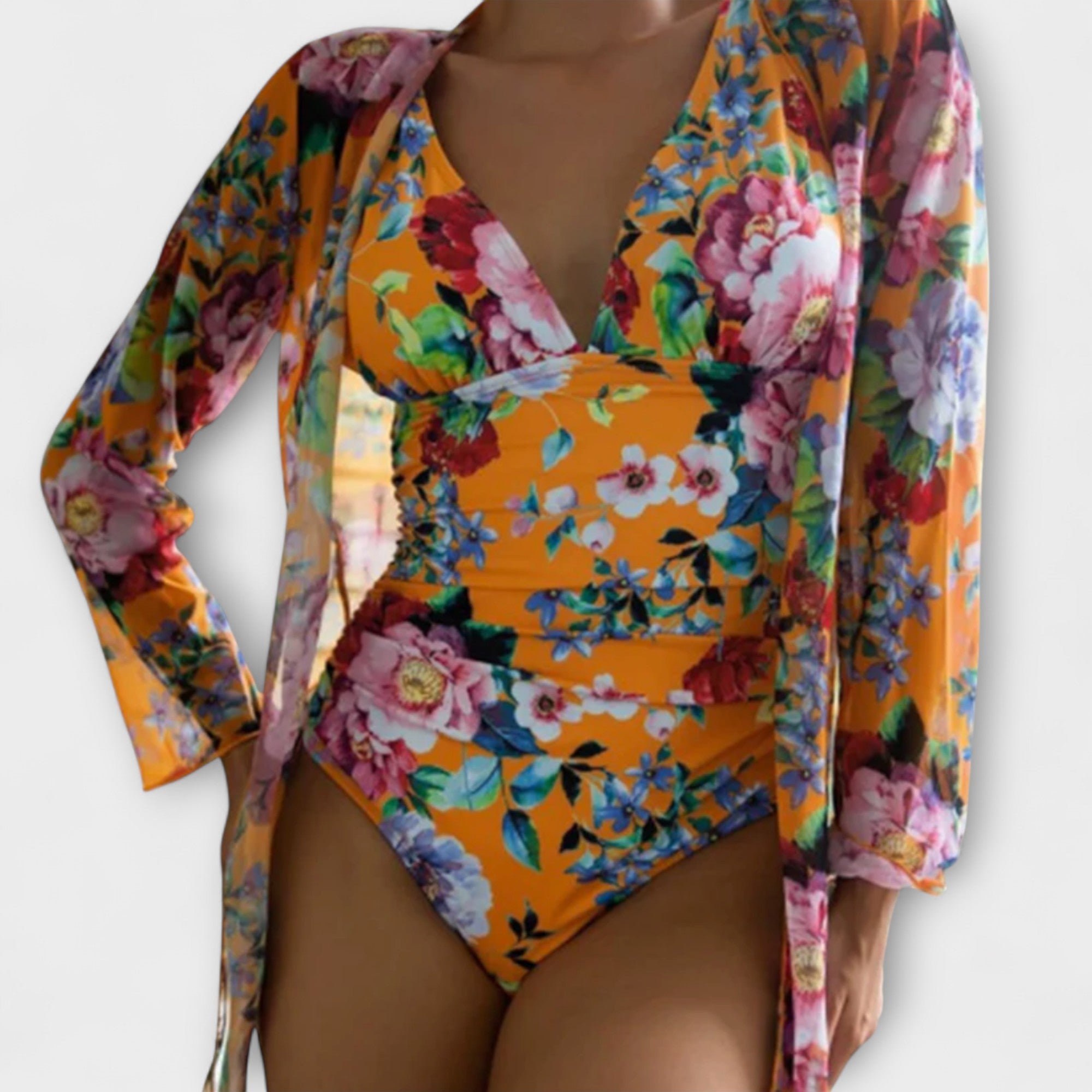 Linnea Elegant Summer Beach Set Sustainable Swimwear
