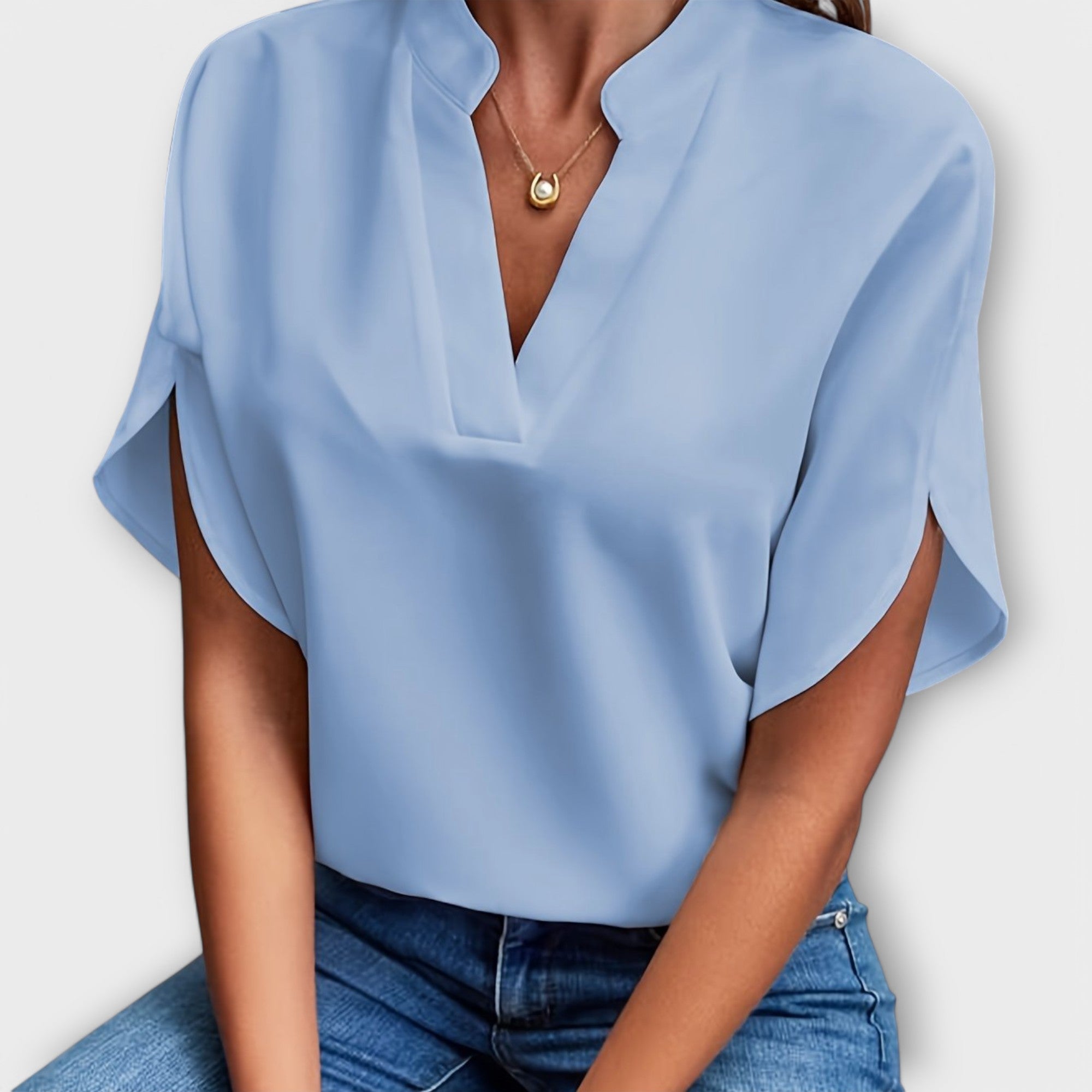 Lidia Spring Comfort Blouse For Women Elegant Lightweight