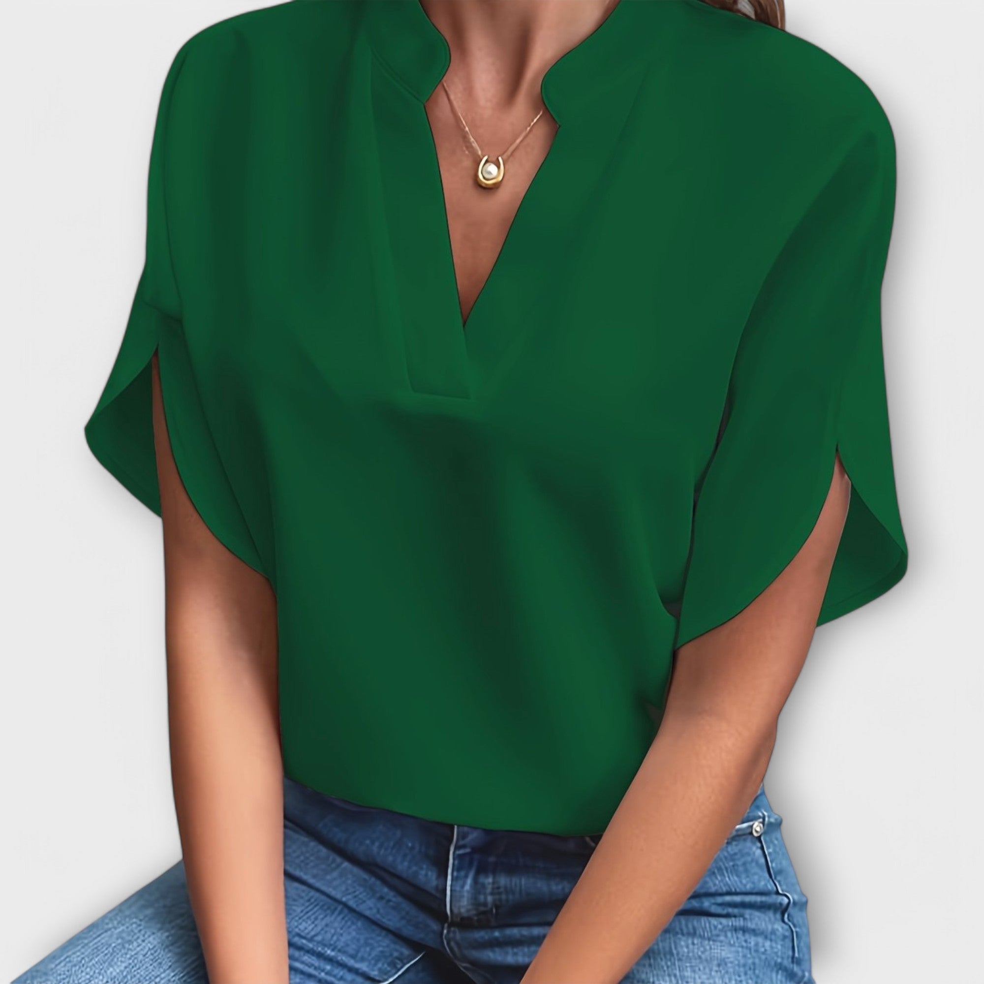 Lidia Spring Comfort Blouse For Women Elegant Lightweight