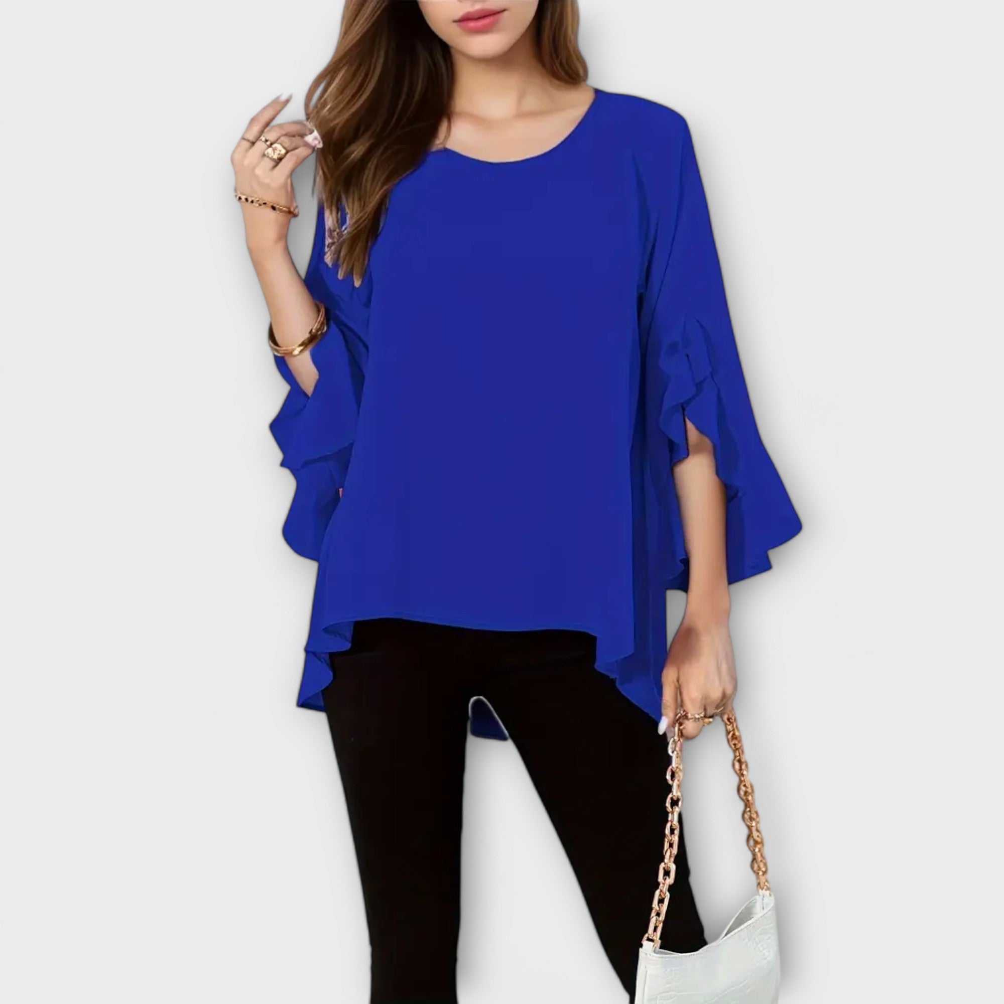 Irene Blouse Toque Fresco Lightweight Summer Top For You