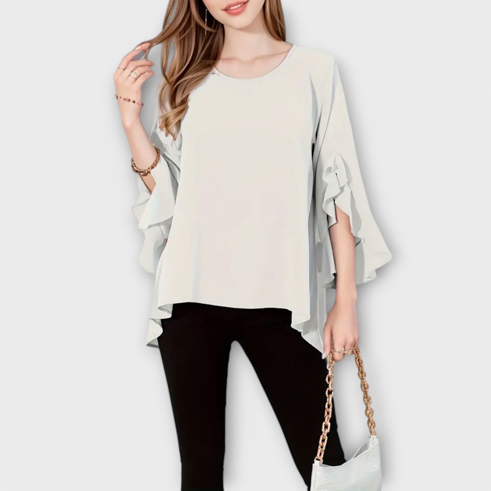 Irene Blouse Toque Fresco Lightweight Summer Top For You