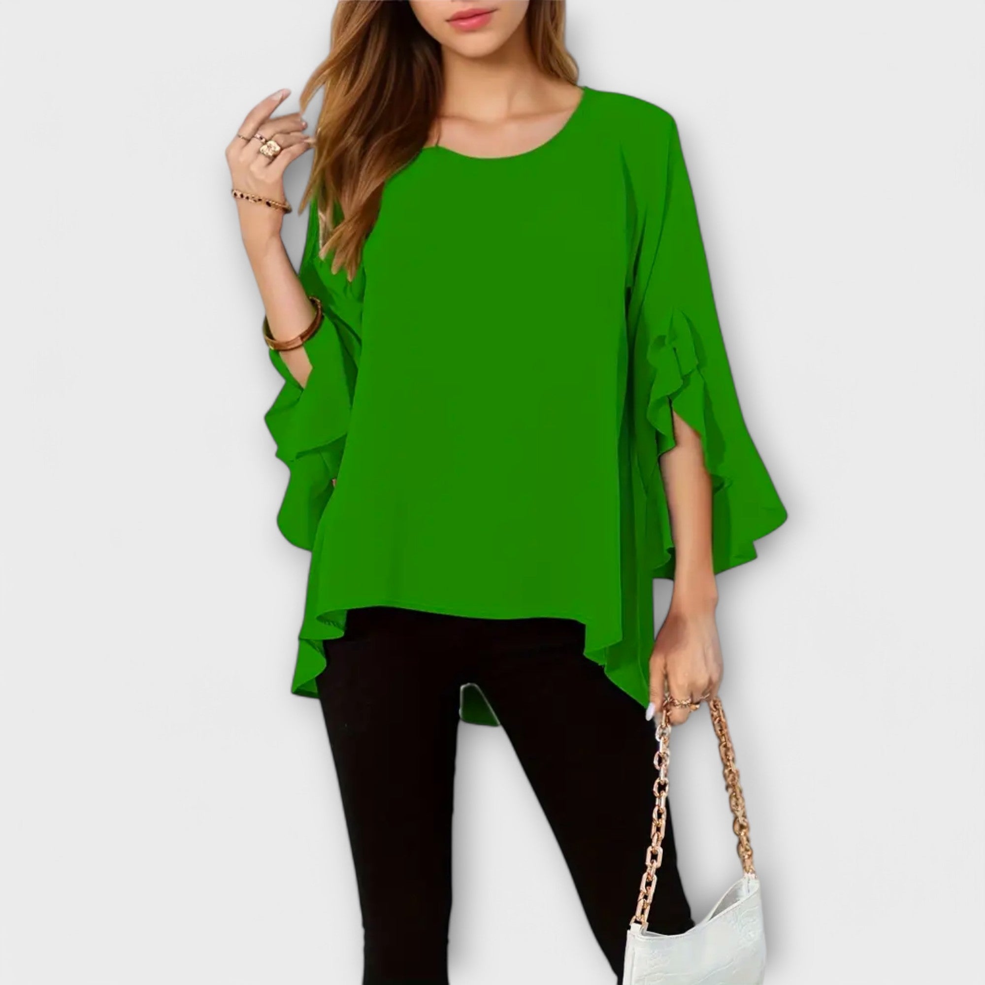Irene Blouse Toque Fresco Lightweight Summer Top For You