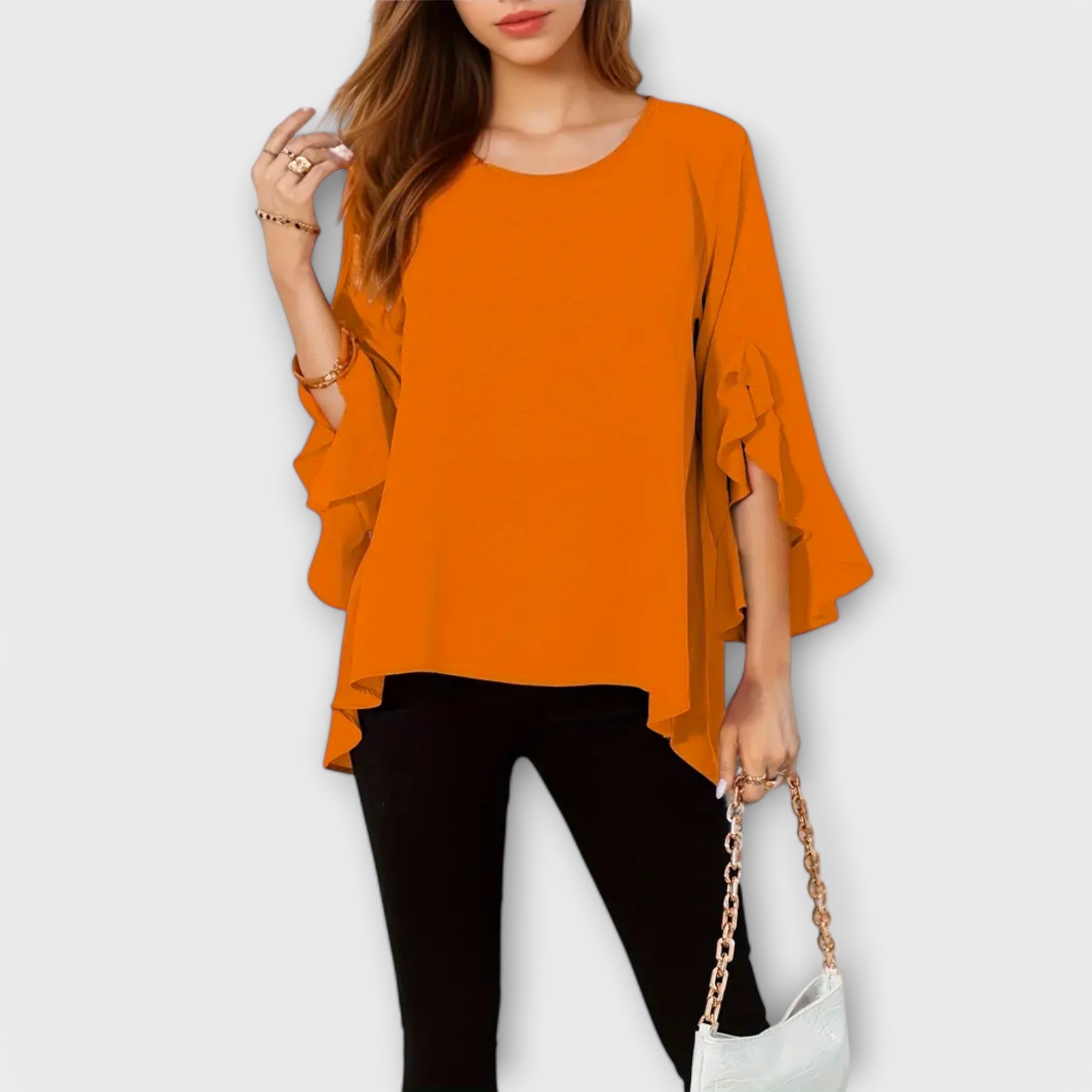 Irene Blouse Toque Fresco Lightweight Summer Top For You